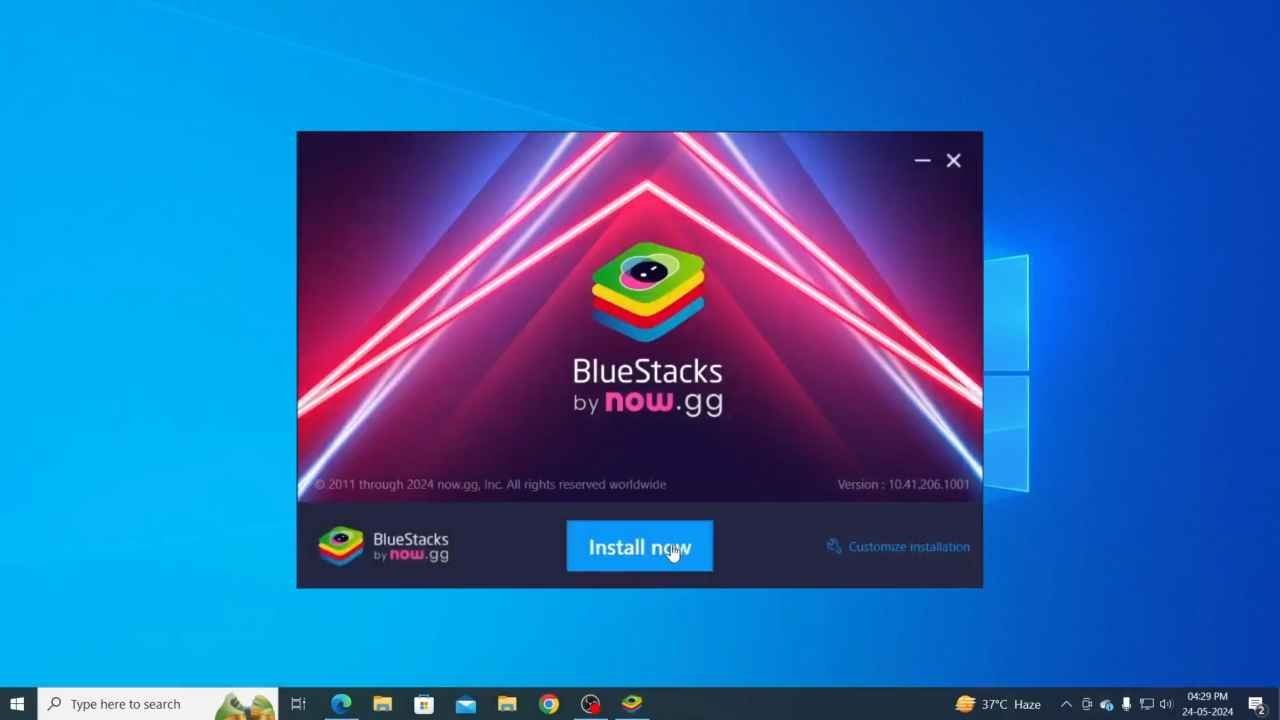 Download and Install BlueStacks