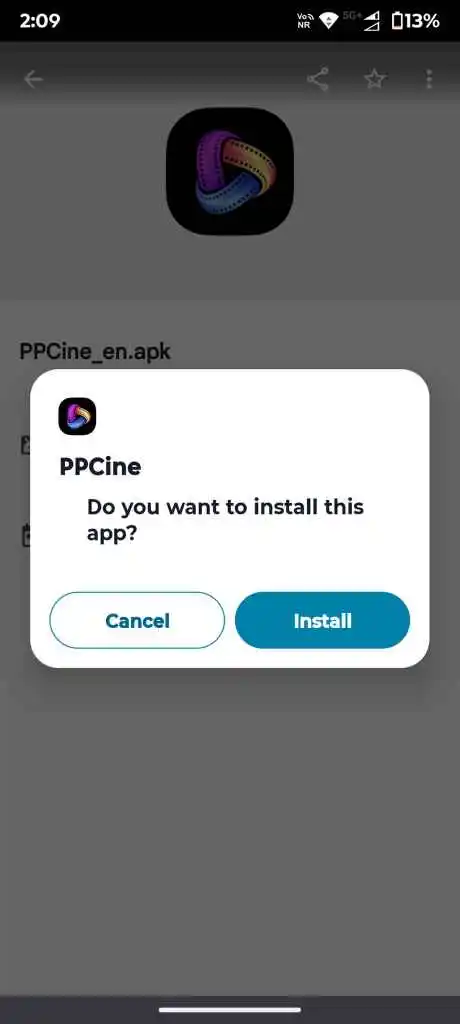 Install PPCine APK 5